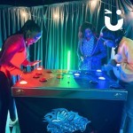 Strike a Light at a corporate party