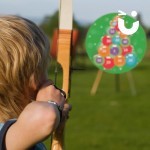Christmas Archery at an outdoor event