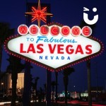 Las Vegas Backdrop photo of the backdrop zoomed in to the centre of the backdrop