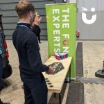 Ball Pong Table Hire at a corporate expo