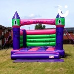 The Bouncy Castle Hire Adult on waiting for the adults to arrive at a local community day