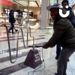The Human Buzz wire is perfect for shopping centre promotions.