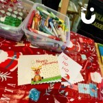Christmas Craft Workshop Hire Close up of festive table