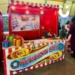 Christmas Pudding Shy at a festive corporateevent 