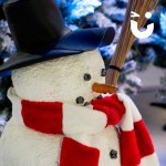 Christmas Snowman - Close Up