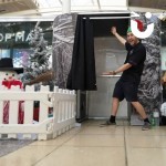 Winter Wonderland Christmas Photo Booth with Elf
