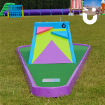 Hole six of the Crazy Gold Hire