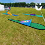 A view of some of the Crazy Golf Hire