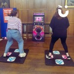 Dance Machine at a corporate office staff day