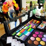 The Face painting equiptment for childs facepaint
