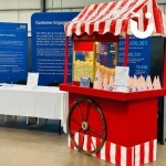 Popcorn Cart At A Promotional Event