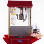 Close up of our Popcorn Fun Foods Hire without the wheels