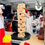 Giant Jenga at Uni Event