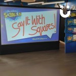 Digital Graffiti Wall at a promotional event