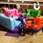 The Hungry Hippos Inflatable Hire at a University Event