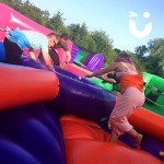 The Hungry Hippos is a great inflatable for fun days and team building