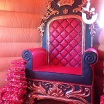 Inflatable Santa's Grotto with Santa's Chair