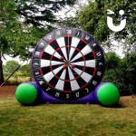 The Inflatable football darts is great for outdoor events