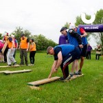 more walk the plank from a team building event