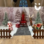 Winter Wonderland Christmas meet and greet in a church