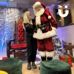 Winter Wonderland Christmas meet and greet with Santa meeting a Fun Expert