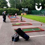 mini golf outdoors on hard standing