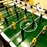 Close up shot of the Party Football Hire