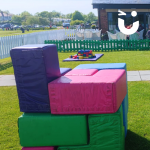 Puzzle Cube set up in Giant Games Area