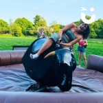 Rodeo Bull Hire at corporate fun day