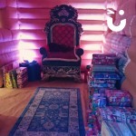Christmas Presents in grotto