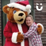 Santa Bear with Sunny