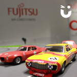 The Scalextric Hire for a Fujitsu event