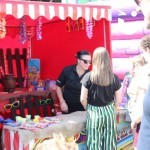 Tin Can Alley Stall With Prizes At A Corporate Event