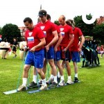 Ski Slalom for team building