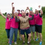 Booths team celebrating