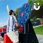 Star Maze Runner Image Being Used Outdoors At A Fun Day Event 2