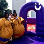The Sumo Ring is a great way to draw focus onto the game