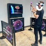 Virtual Reality Experience At A Corporate Day Time Event