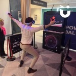 Virtual Reality Experience being enjoyed at a Corporate Office event