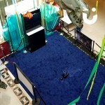 Amidst a sea themed setting, the VR Hire is ready to provide guests with an underwater experience.