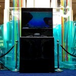 The Virtual Reality Experience Stand on show as part of a promotional event at a shopping centre