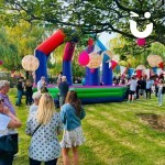 Wrecking Ball hire at an outdoor corporate party