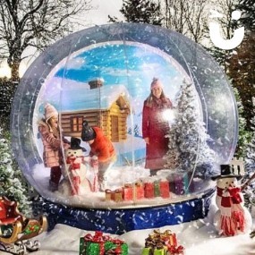 Christmas Giant Snow Globe Hire