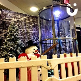 Snow Ballnado Hire with Christmas Theming Hire
