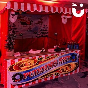 Christmas Pudding Shy Stall Hire