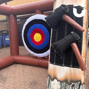 Inflatable Axe Throwing