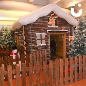 Inflatable Christmas Grotto Hire