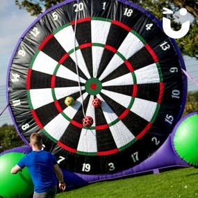 Inflatable Football Darts Hire