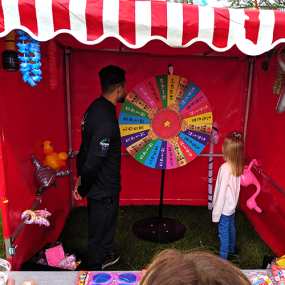 Spin the Wheel Stall Hire