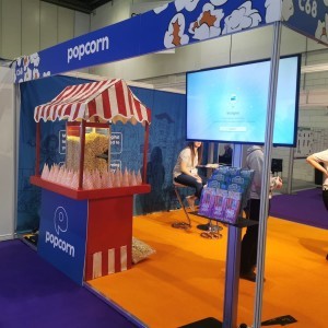 Branded Cart Popcorn